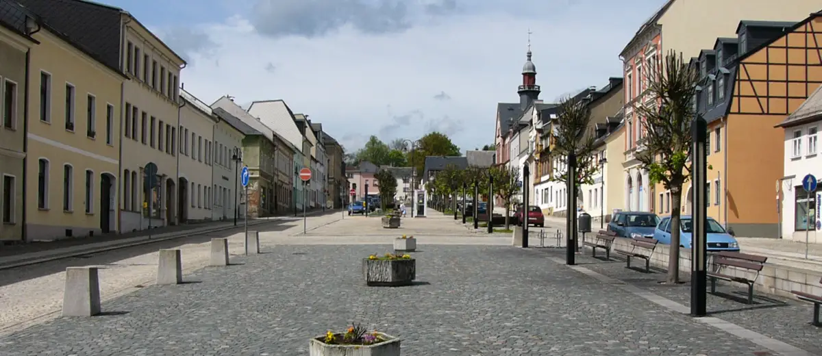 Stadtansicht Adorf/Vogtl.