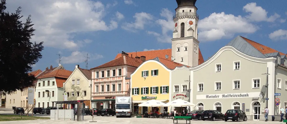 Stadtansicht Bad Griesbach im Rottal