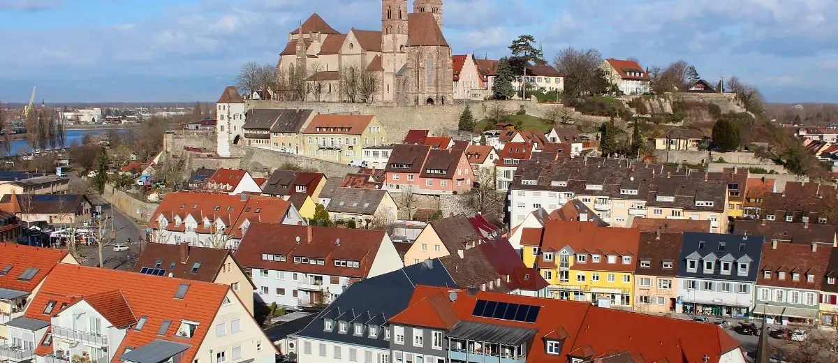 Stadtansicht Breisach am Rhein