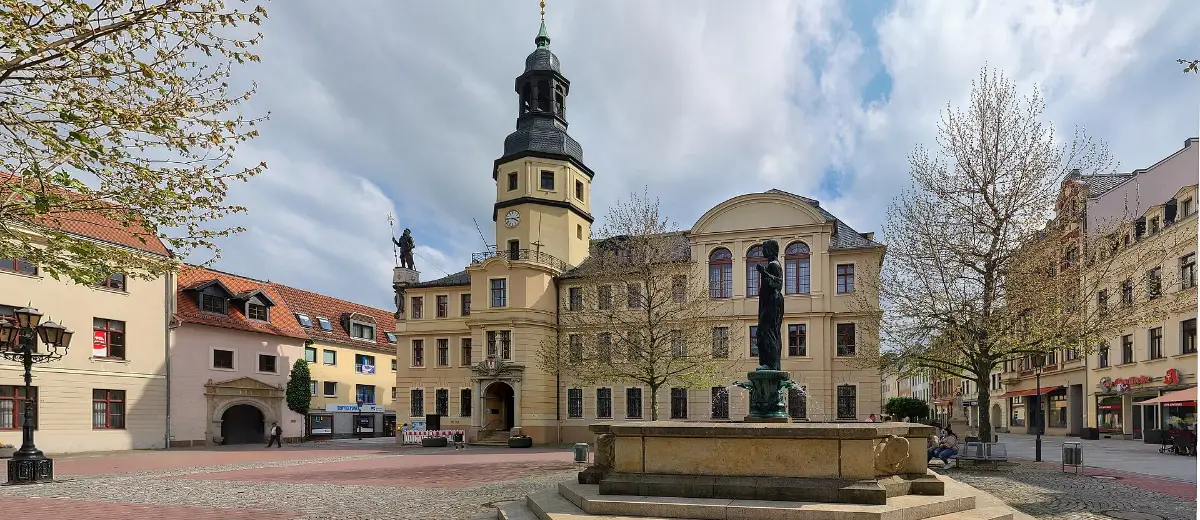 Stadtansicht Crimmitschau