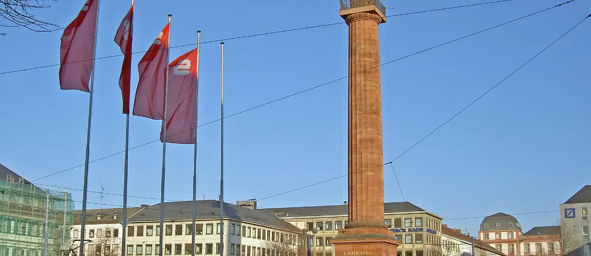 Stadtansicht Darmstadt