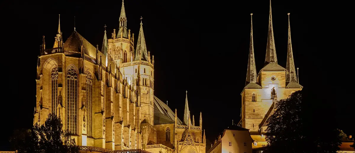 Stadtansicht Erfurt
