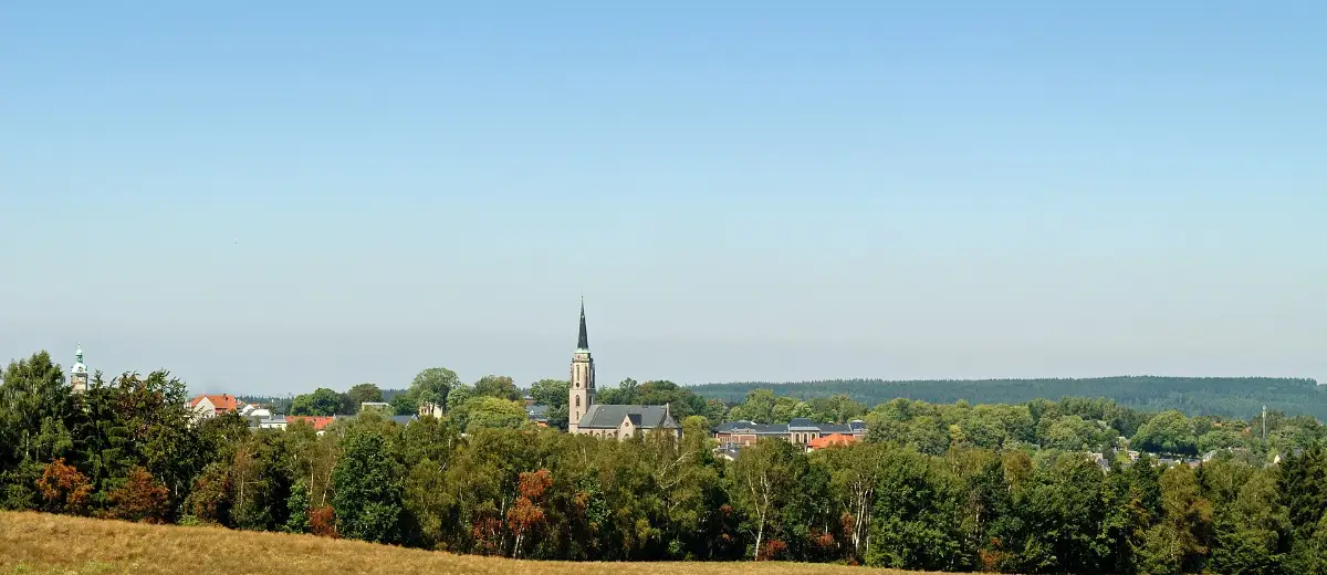 Stadtansicht Falkenstein/Vogtl.