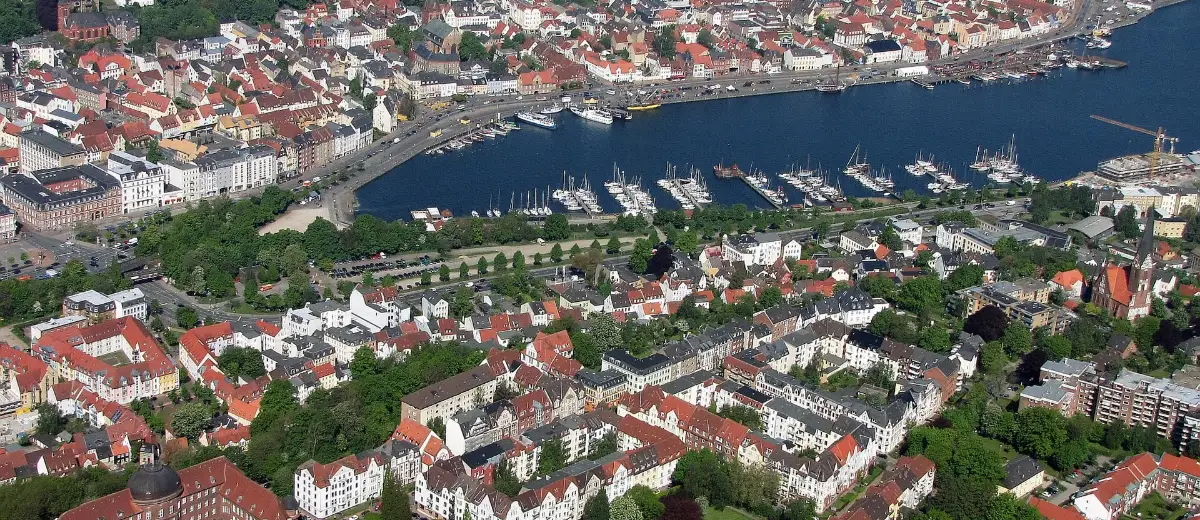 Stadtansicht Flensburg