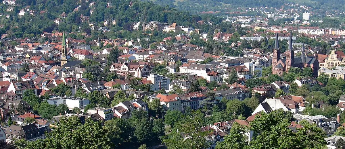 Stadtansicht Freiburg im Breisgau