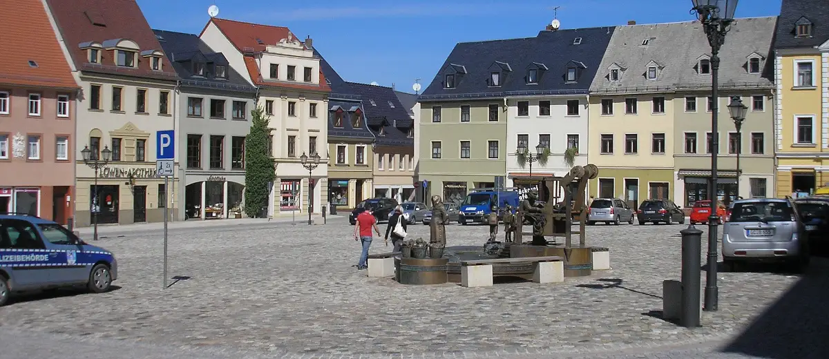 Stadtansicht Glauchau