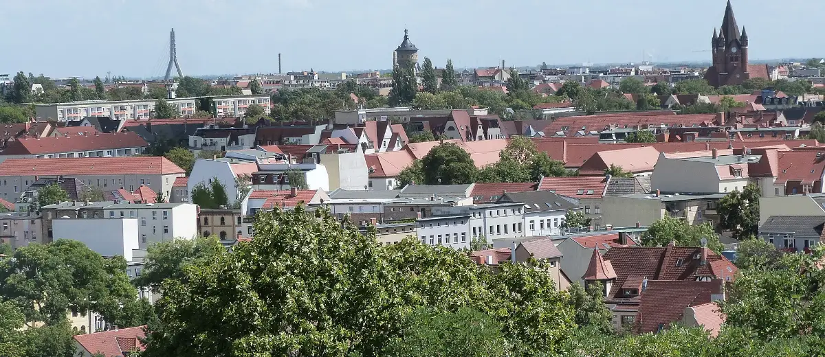 Stadtansicht Halle (Saale)