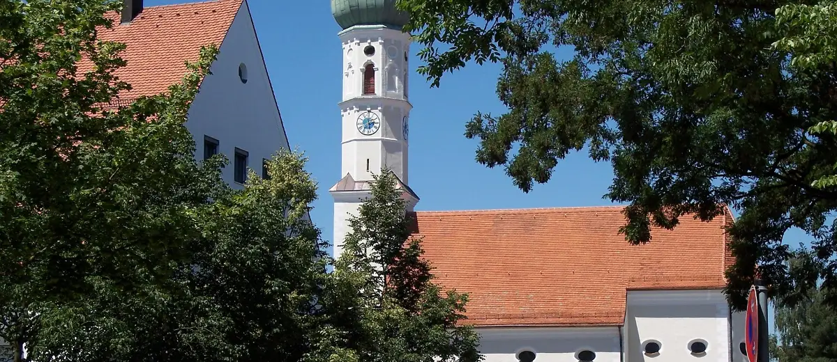 Stadtansicht Kirchheim bei München