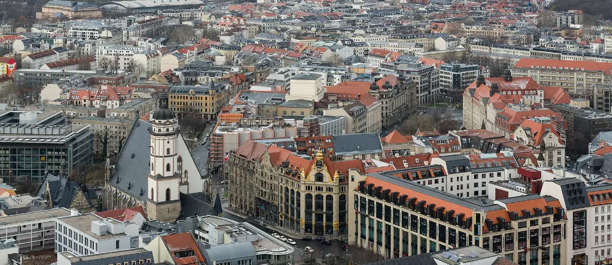 Stadtansicht Leipzig