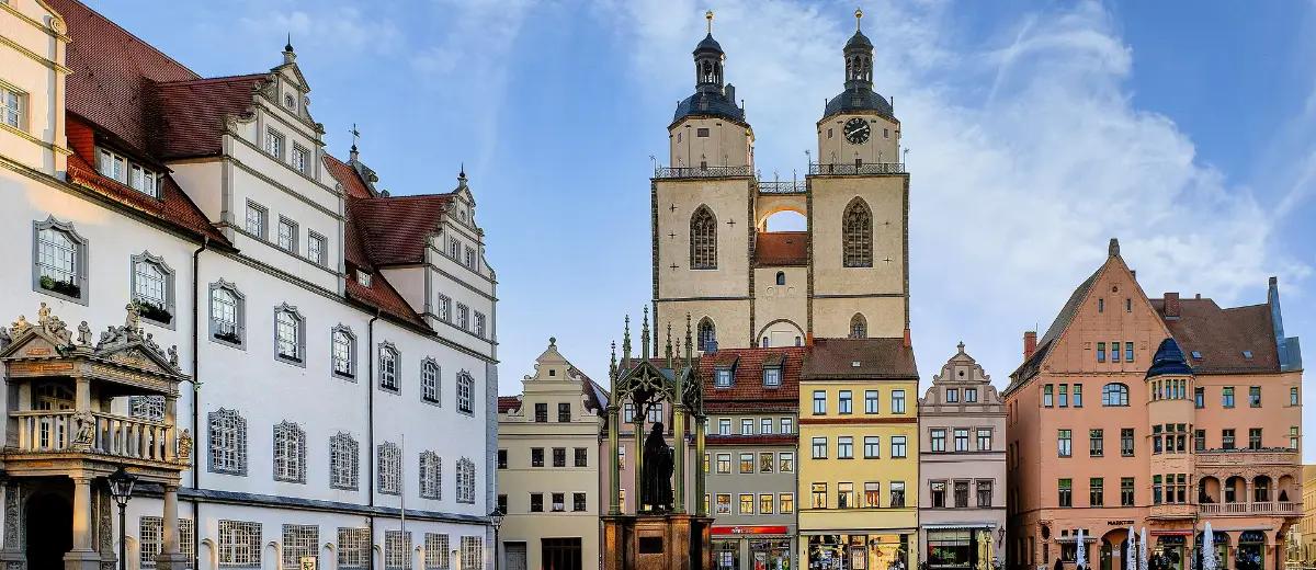 Stadtansicht Lutherstadt Wittenberg