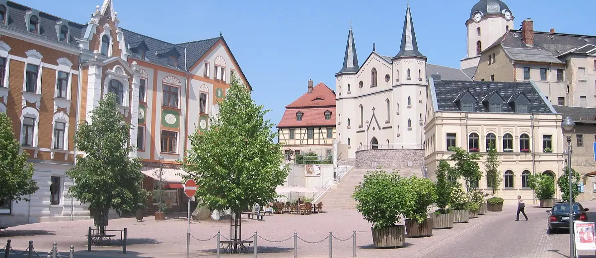 Stadtansicht Meerane