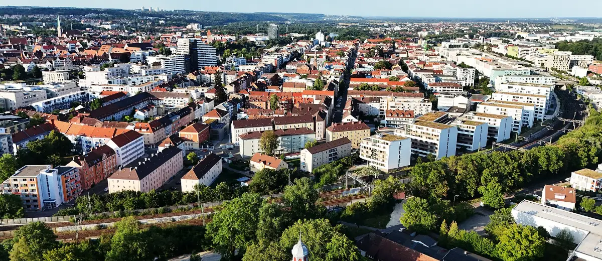 Stadtansicht Neu-Ulm