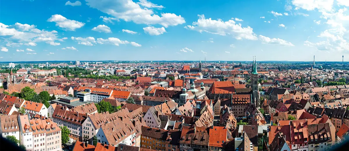 Stadtansicht Nürnberg