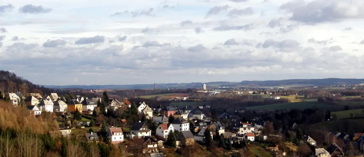 Stadtansicht Oelsnitz/Erzgeb.
