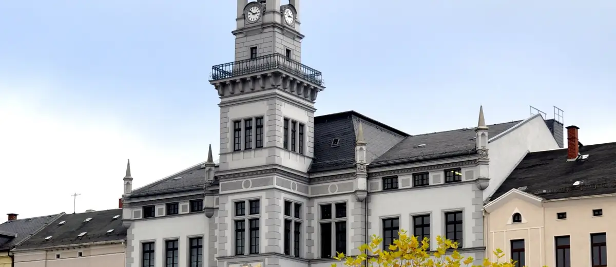 Stadtansicht Oelsnitz/Vogtl.
