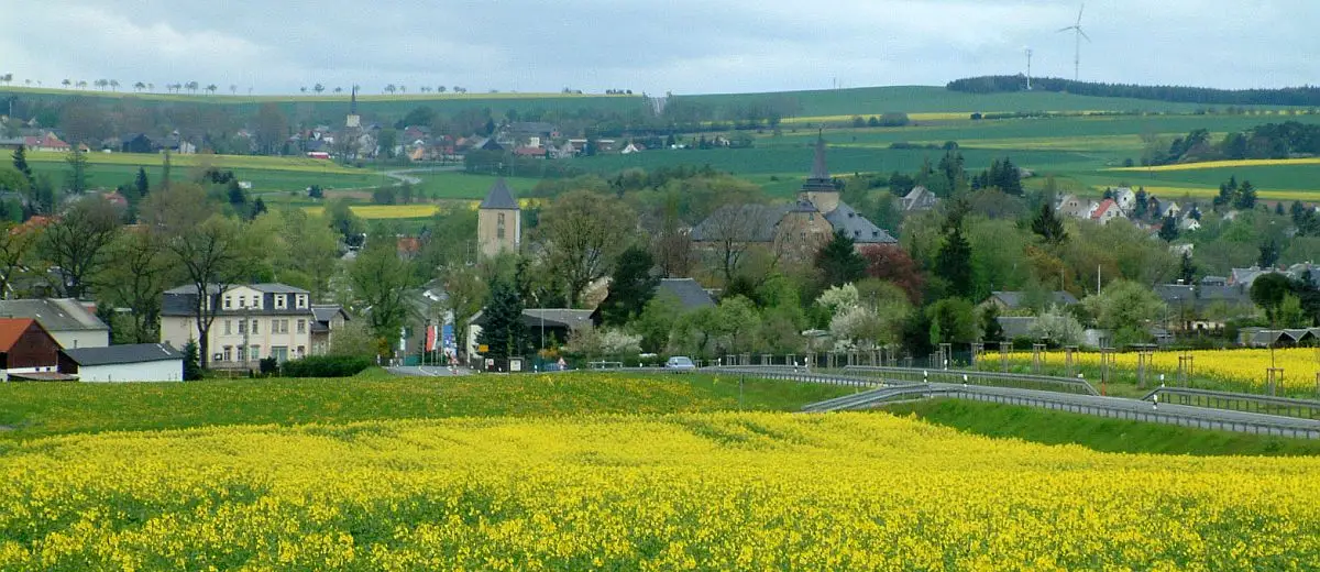 Stadtansicht Pausa-Mühltroff