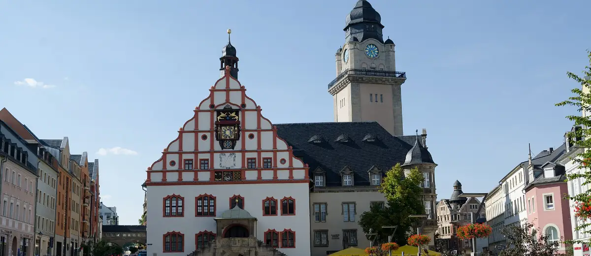 Stadtansicht Plauen