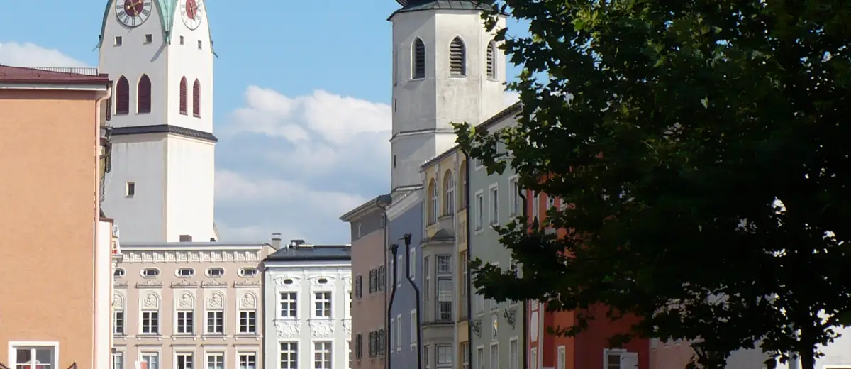 Stadtansicht Rosenheim