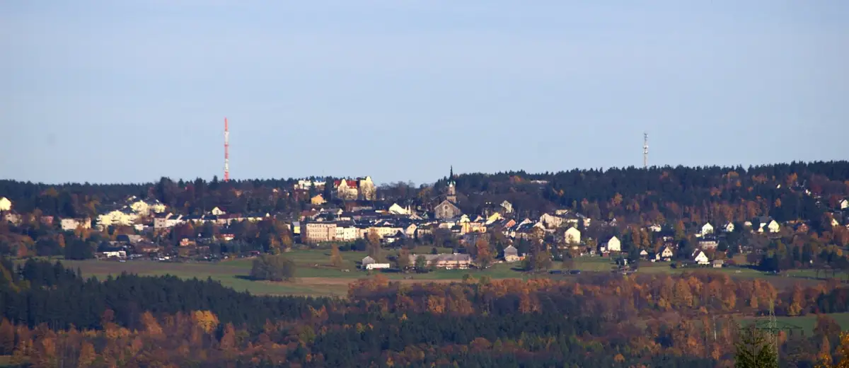 Stadtansicht Schöneck/Vogtl.