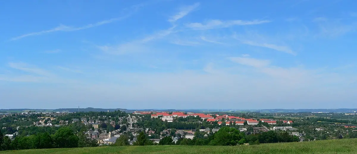 Stadtansicht Stollberg/Erzgeb.