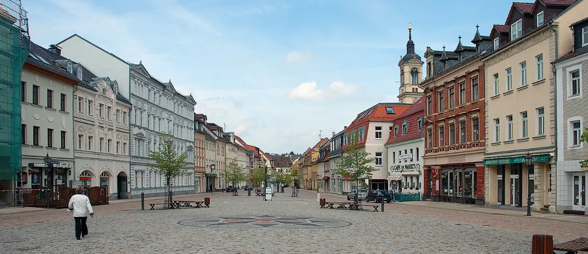 Stadtansicht Werdau