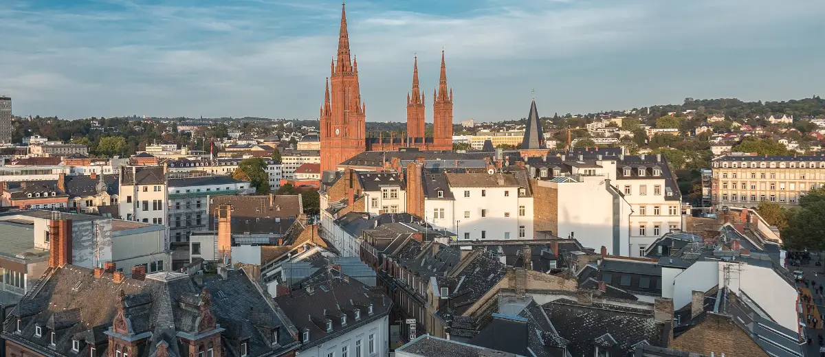Stadtansicht Wiesbaden