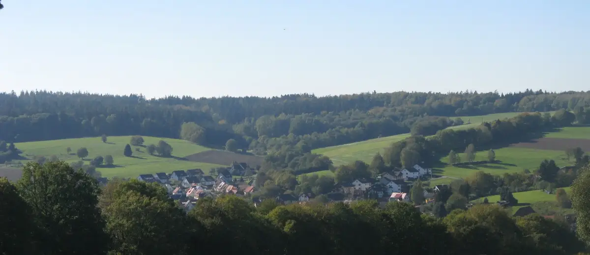 Stadtansicht Wiesen